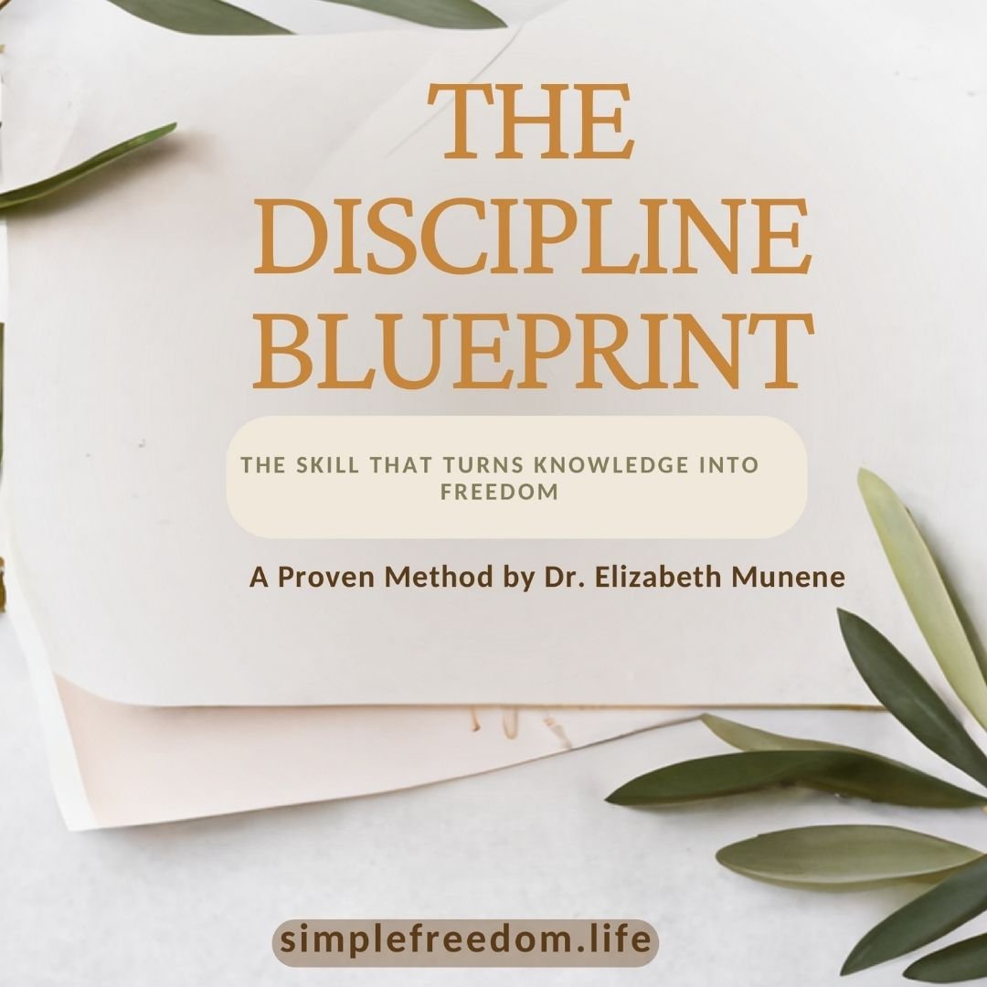 Discipline Blueprint